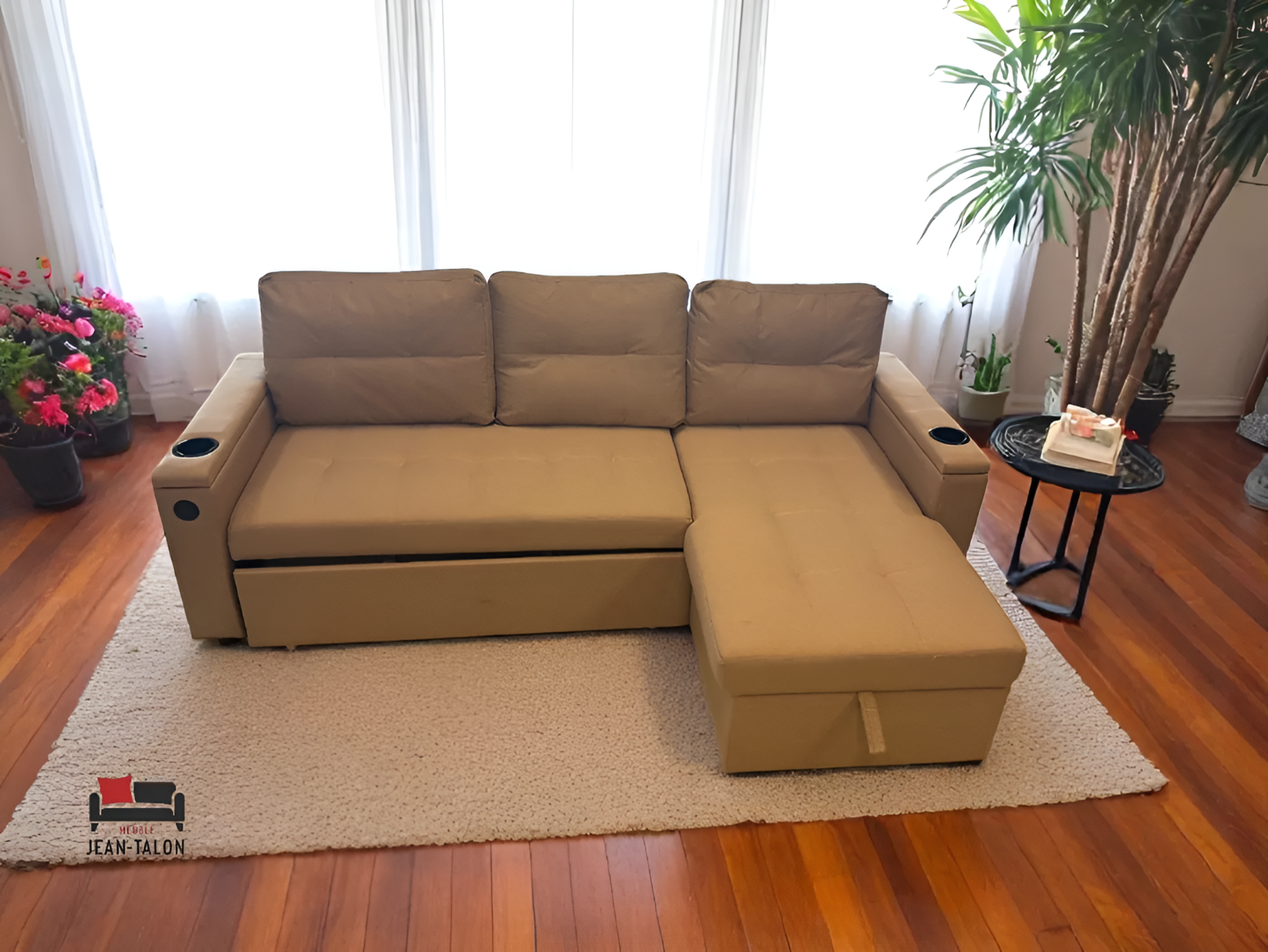 FlexiDream™ Modular Fabric Sofa Bed – 6142