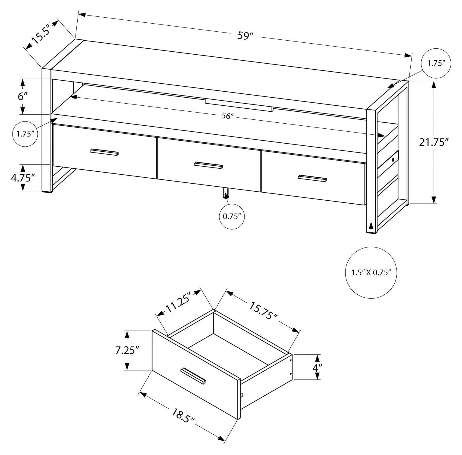 TV Stand – I-2823