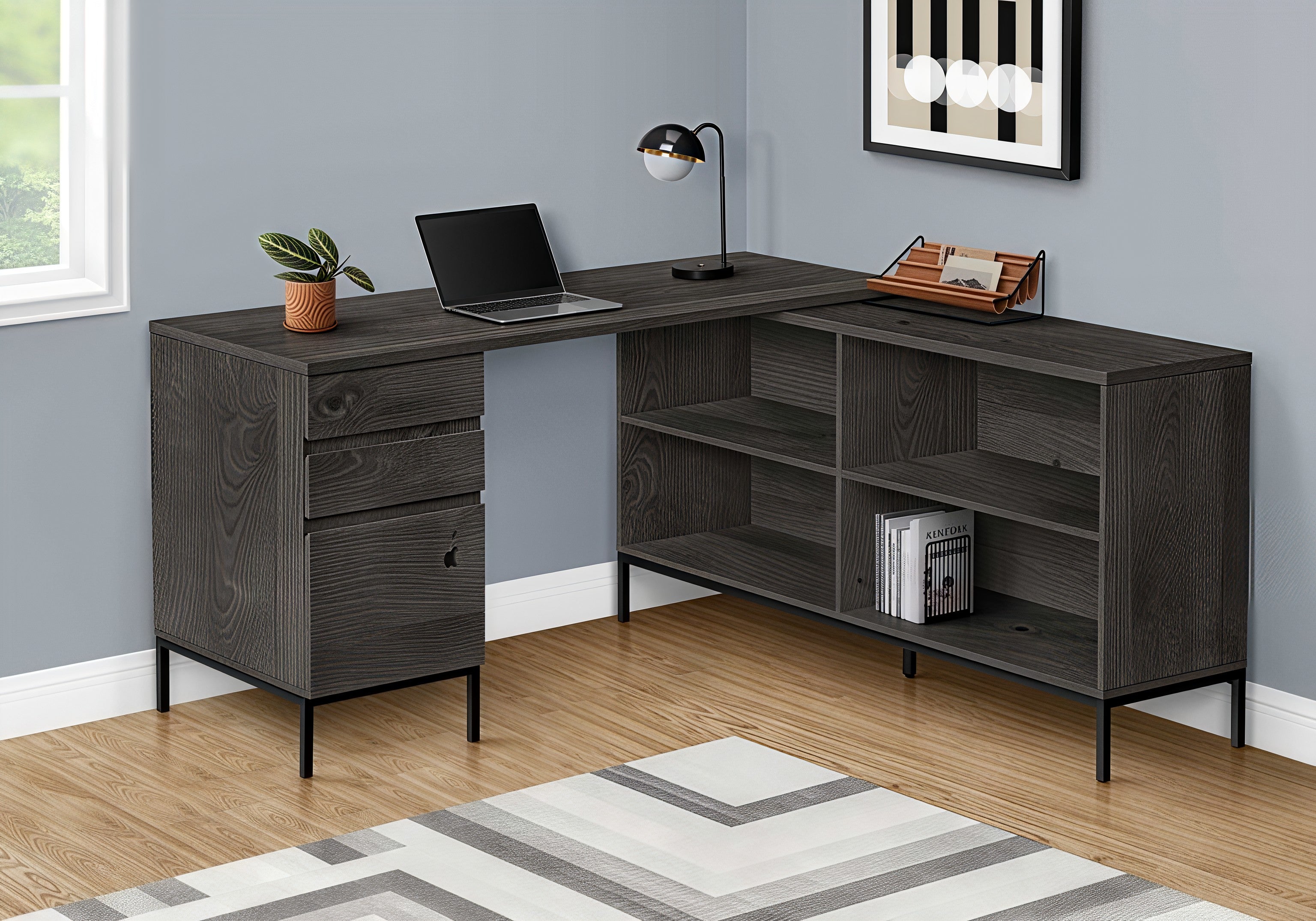 ARVANO™ – L-SHAPED EXECUTIVE OFFICE DESK – I 7491