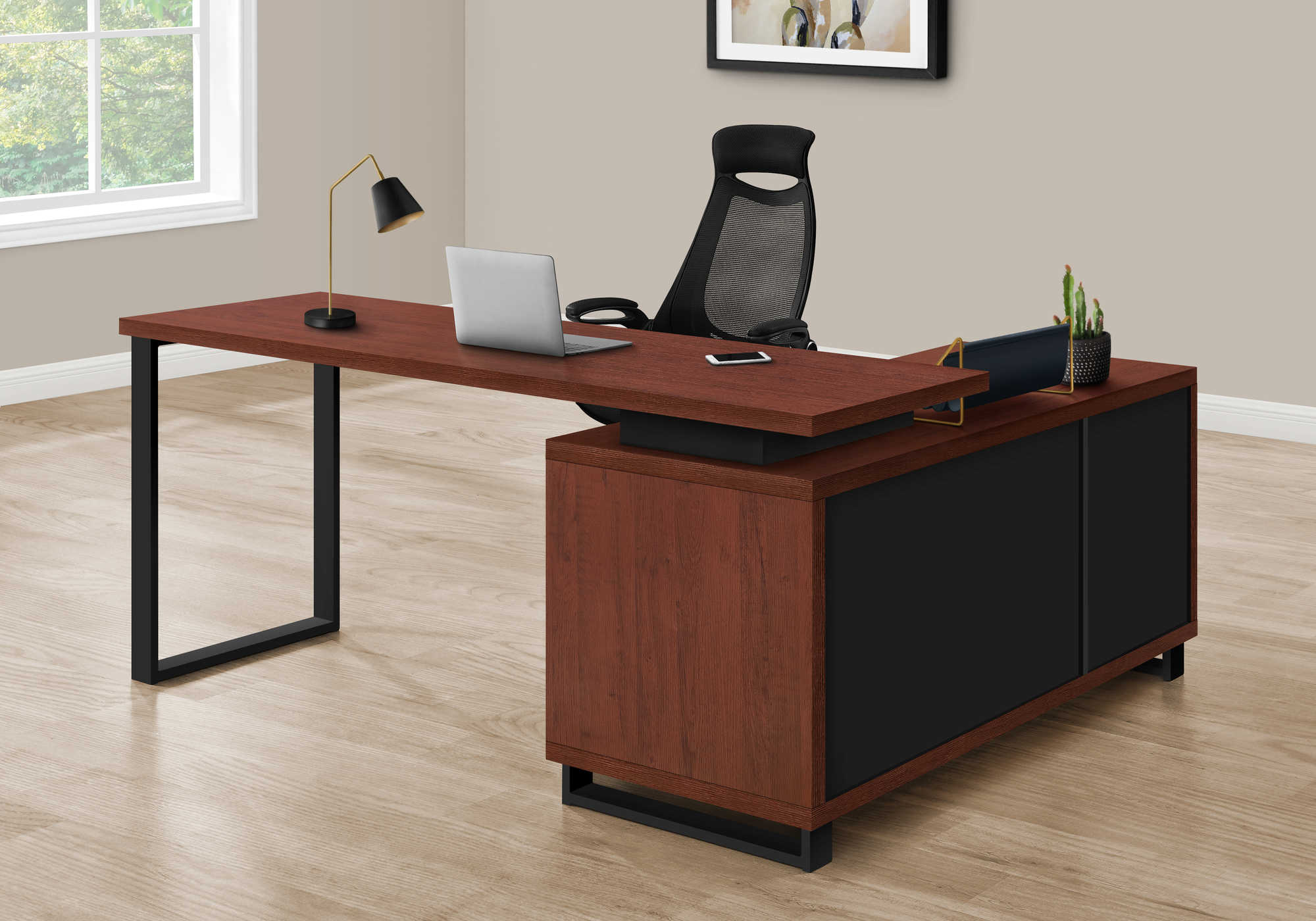 STRAVON EXEC™ – L-SHAPED EXECUTIVE DESK – I 7710