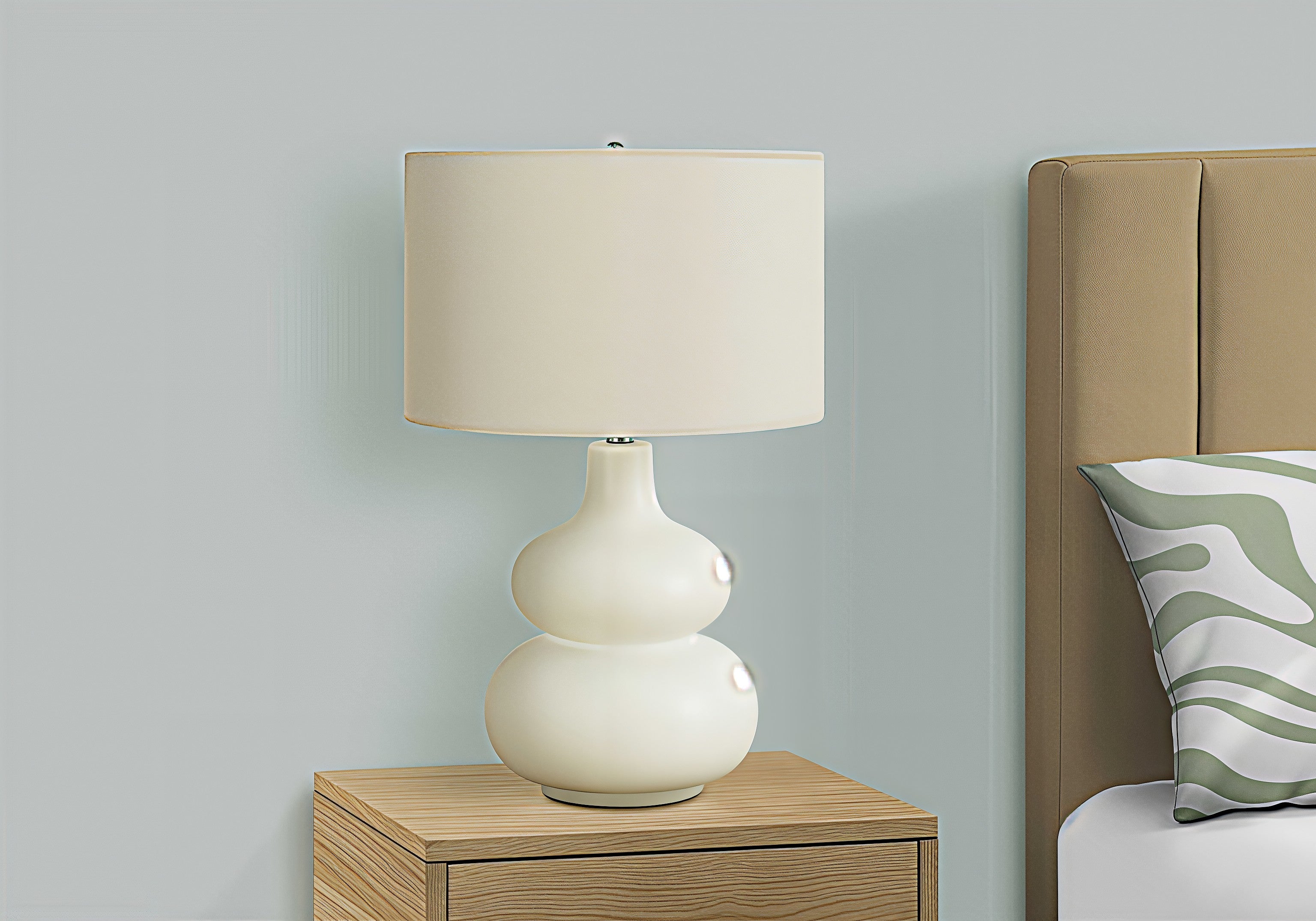 ELARA SOFT™ – SCULPTURAL CERAMIC TABLE LAMP – I 9608