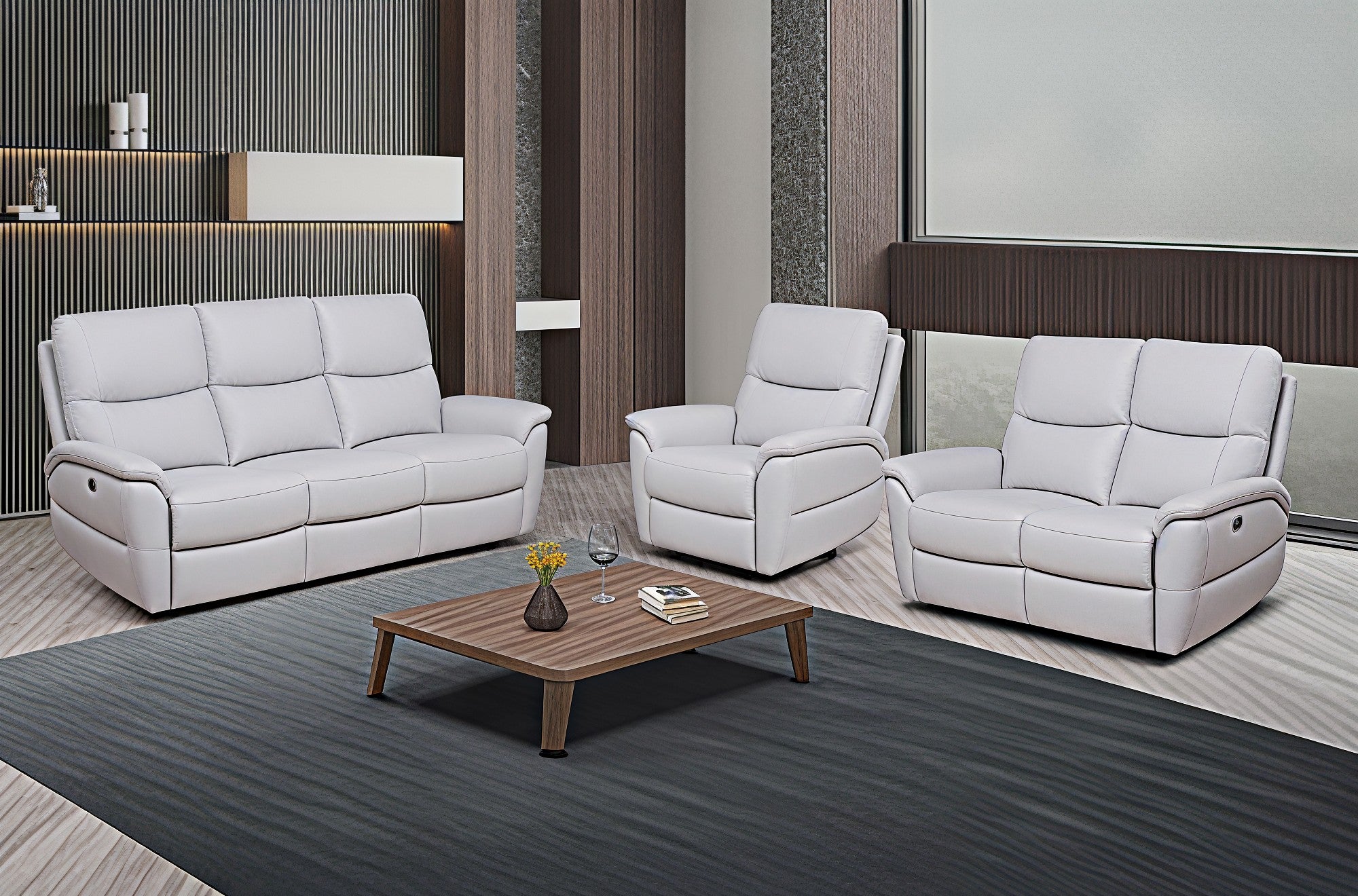 LUMIÈRE HAVEN™ – POWER RECLINING SOFA COLLECTION – T1121