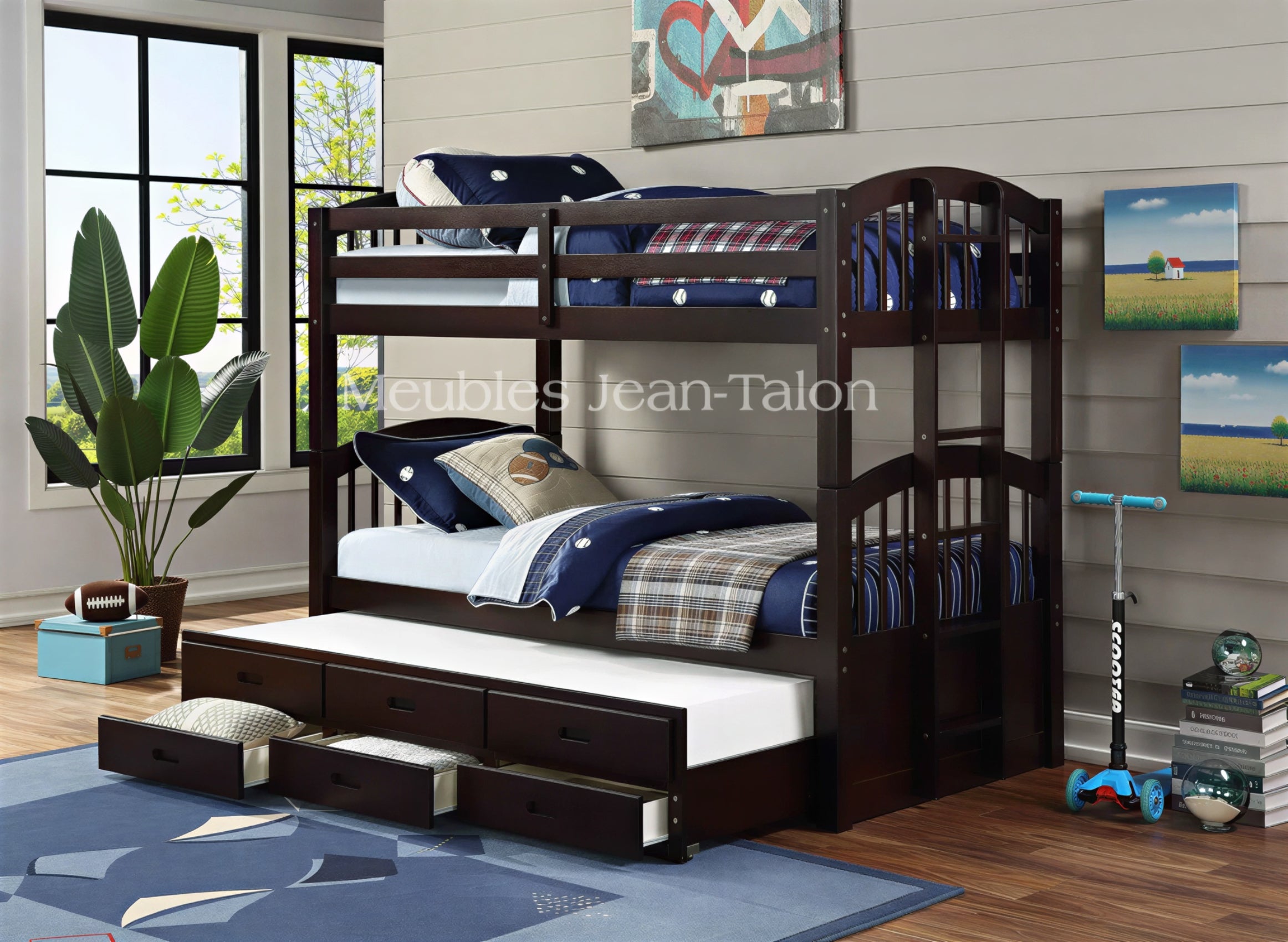 EVEREON™ – SINGLE OVER SINGLE WITH TRUNDLE & STORAGE – B-1840