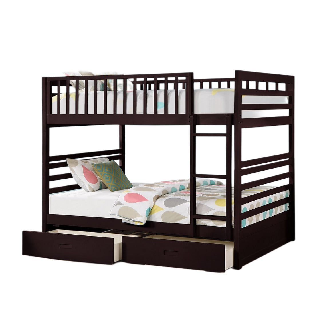 EVEREST CLASSIC™ – DOUBLE OVER DOUBLE CONVERTIBLE BUNK BED – B-115W