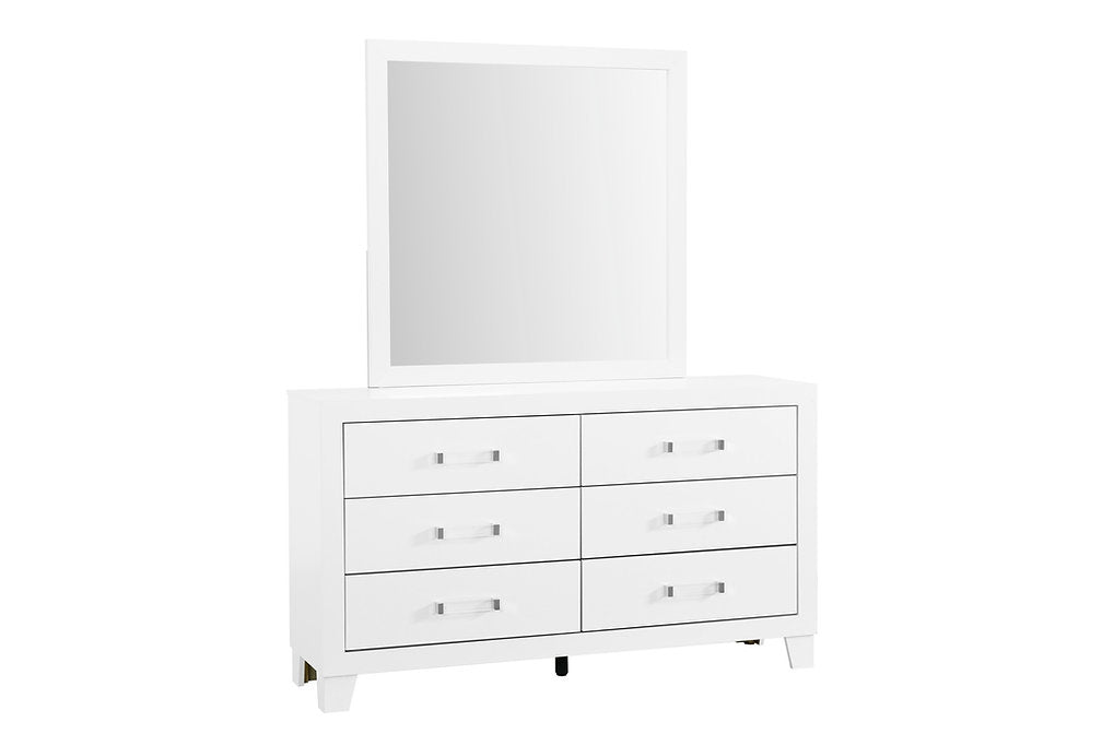 LUCIA-WHITE™ – 6-PIECE BEDROOM SET