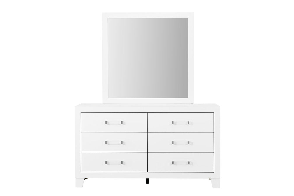 LUCIA-WHITE™ – 6-PIECE BEDROOM SET