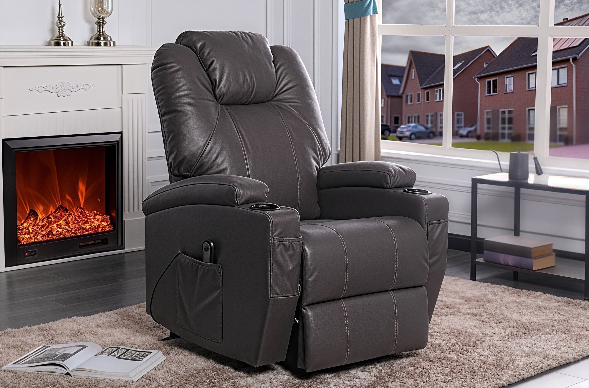 AURELIUS CHOCOLAT™ – POWER LIFT RECLINER CHAIR – T1014