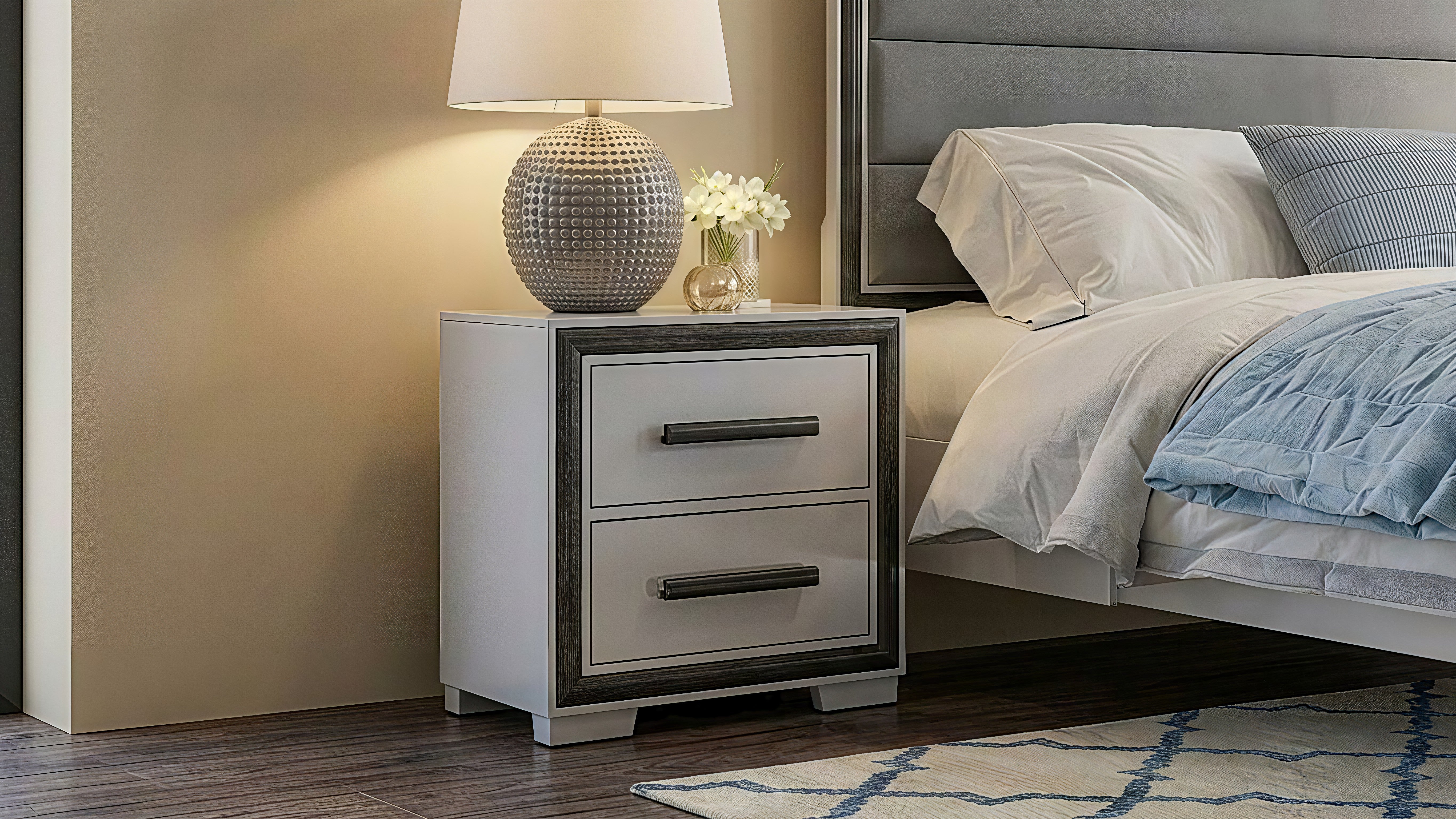 AMELIA-BLACK™ – 6-PIECE BEDROOM SET