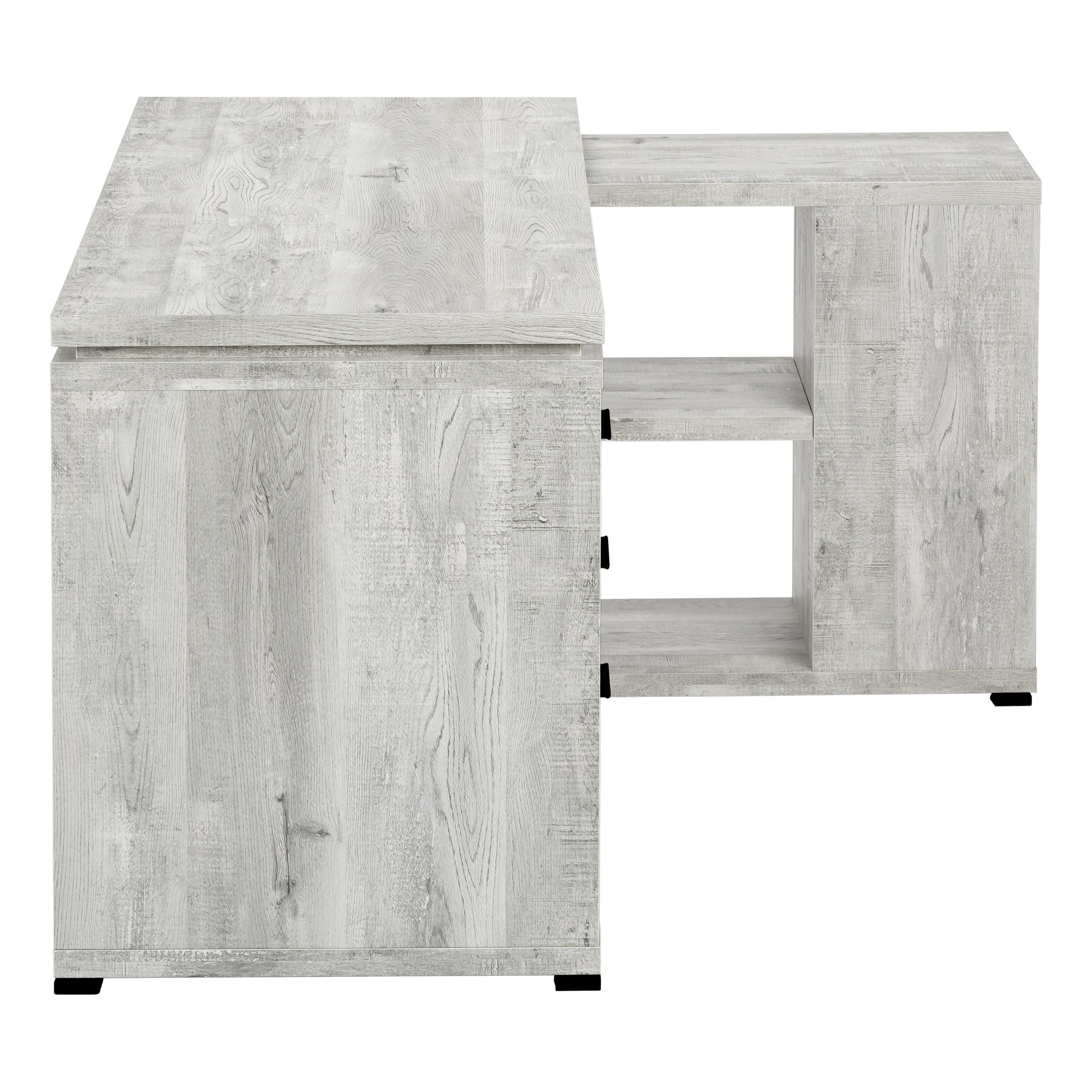 VANTEX CORNER™ – L-SHAPED RECLAIMED OFFICE DESK – I 7421