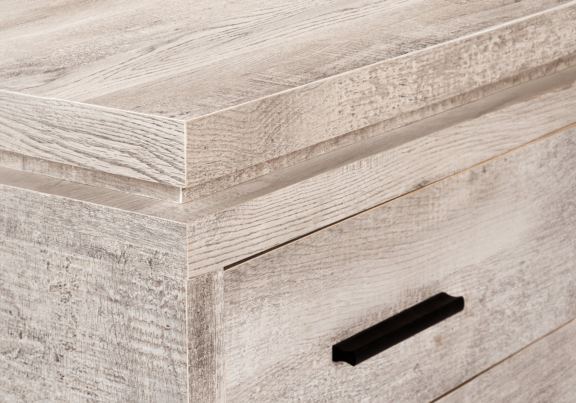 VANTEX CORNER™ – L-SHAPED RECLAIMED OFFICE DESK – I 7421