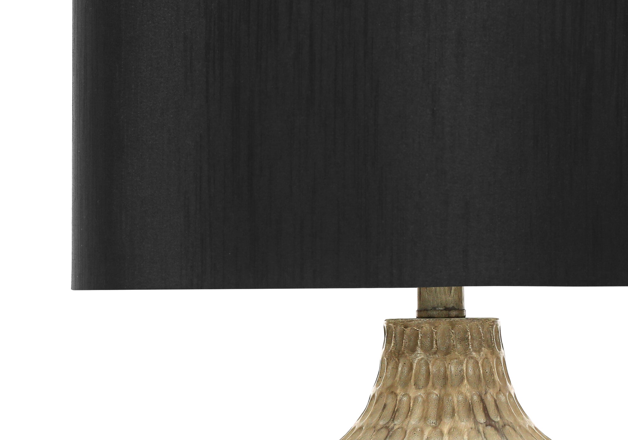 CALDERA NOIR™ – SCULPTURAL GOURD TABLE LAMP – I 9606