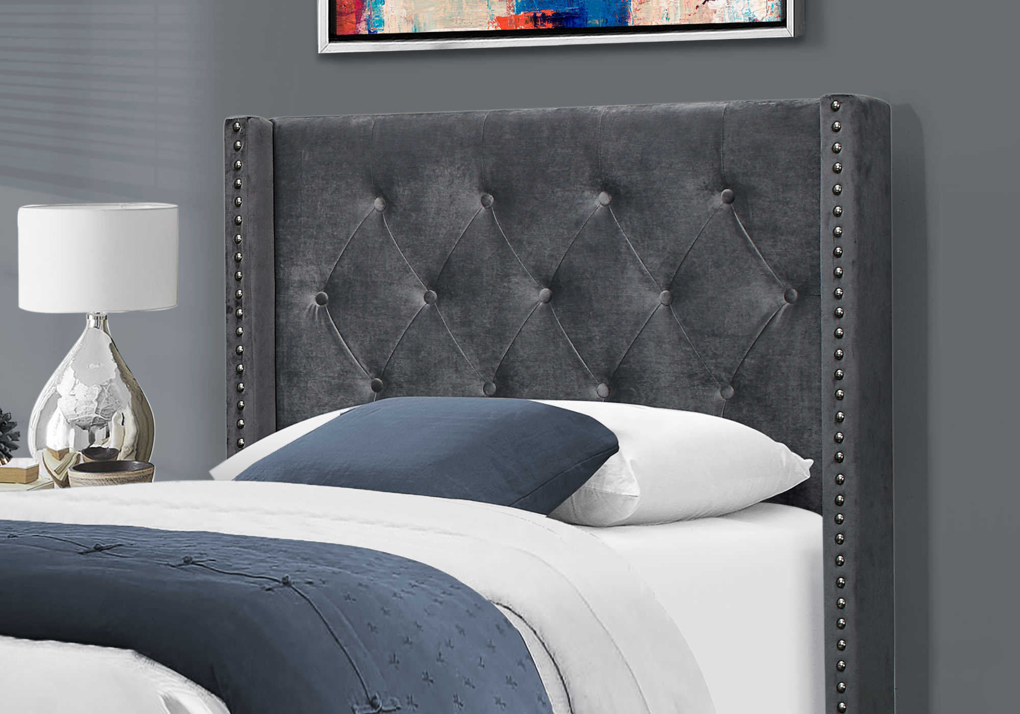 ASTORIA WING™ – UPHOLSTERED SINGLE BED – I-5986T