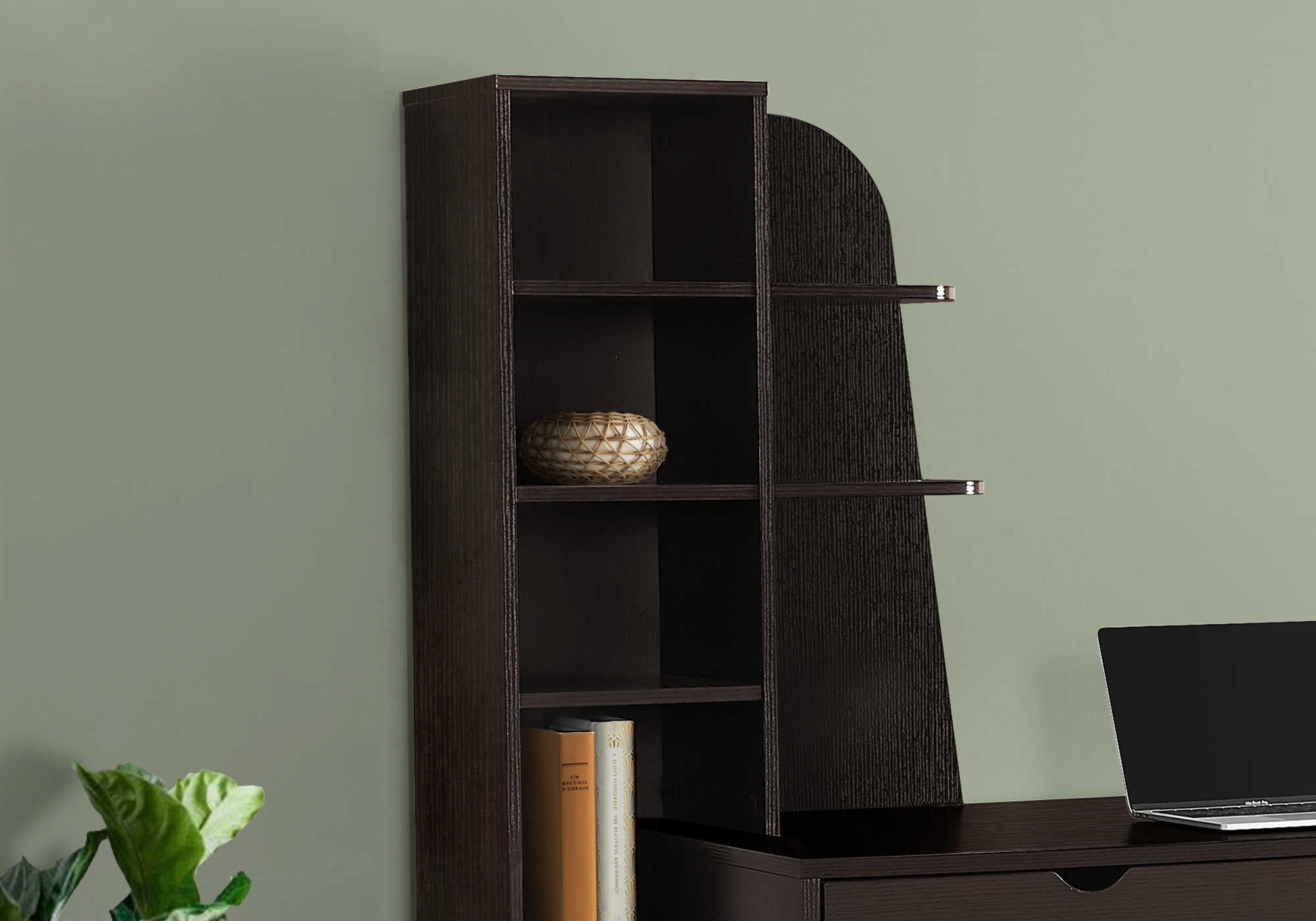 VELTORIA™ – COMPUTER DESK WITH BOOKCASE – I 7096
