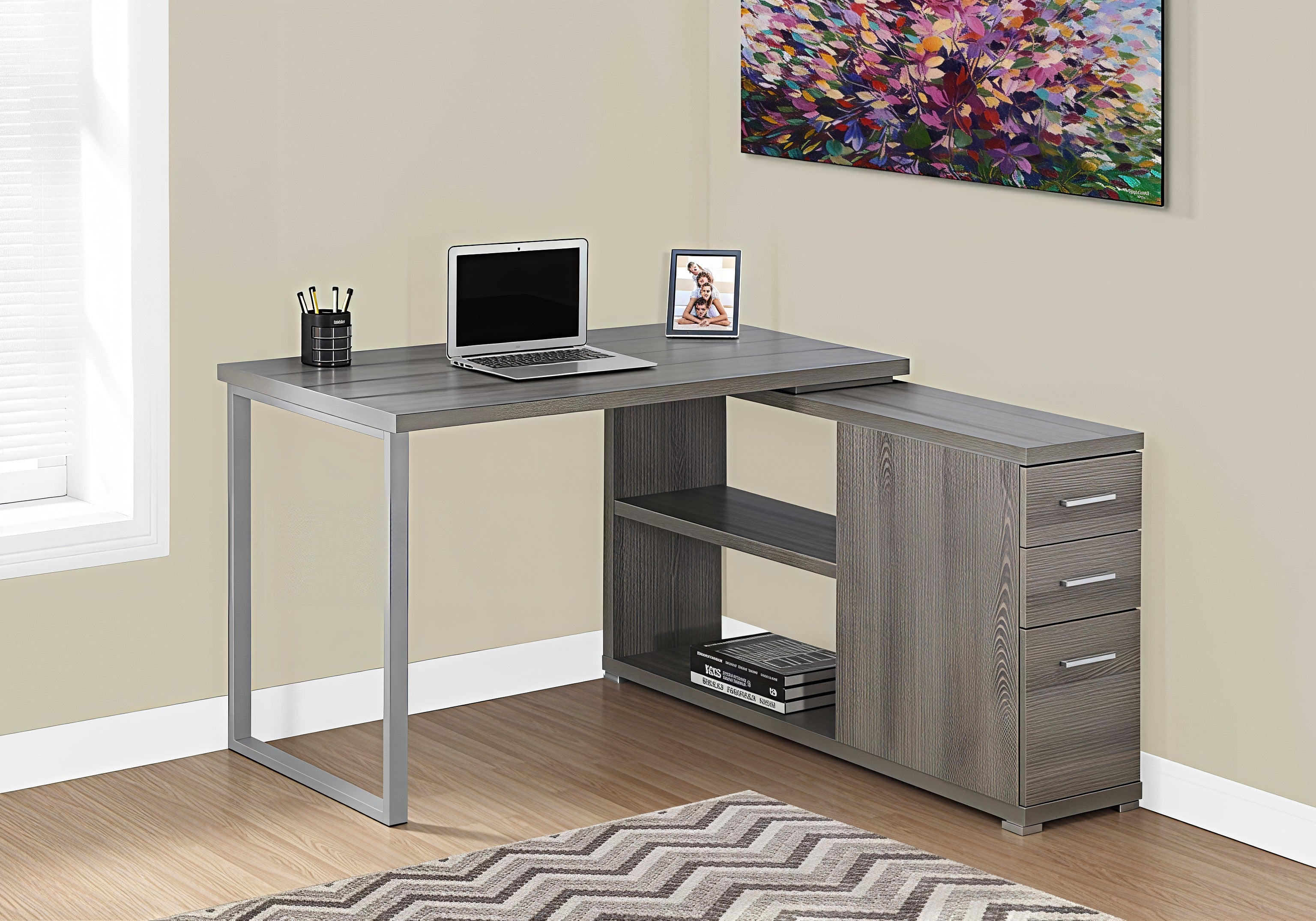 ARVION™ – L-SHAPED OFFICE DESK – I 7133