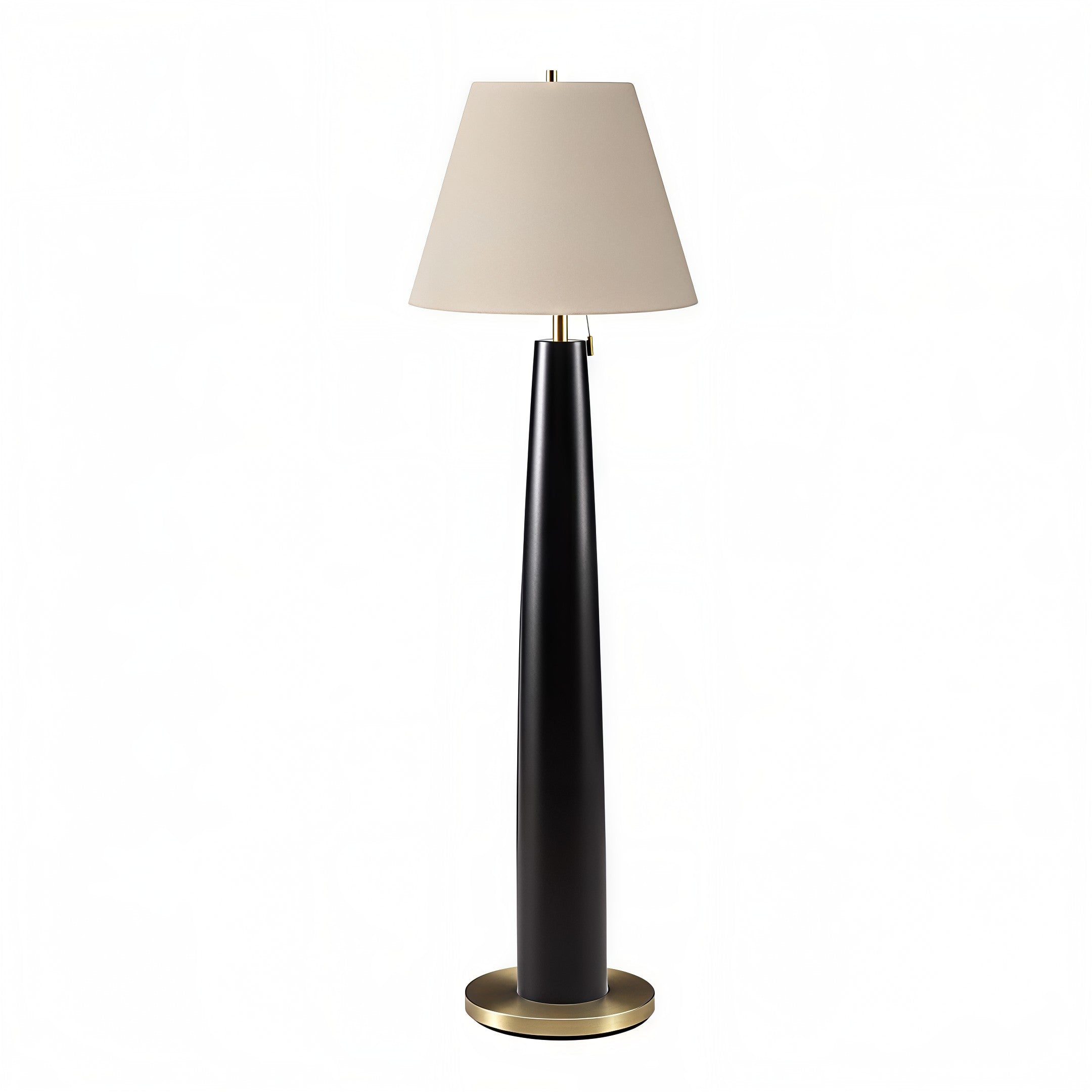 NOIRÉA™ – MODERN BLACK METAL FLOOR LAMP – I 9683
