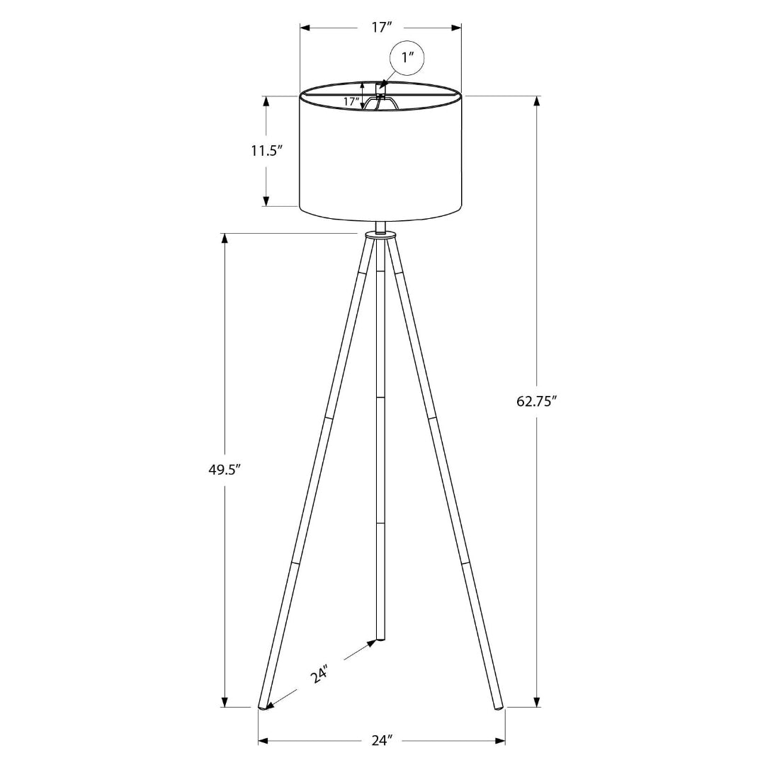 LUCERNA TRIPODE™ – MODERN TRIPOD FLOOR LAMP – I 9735
