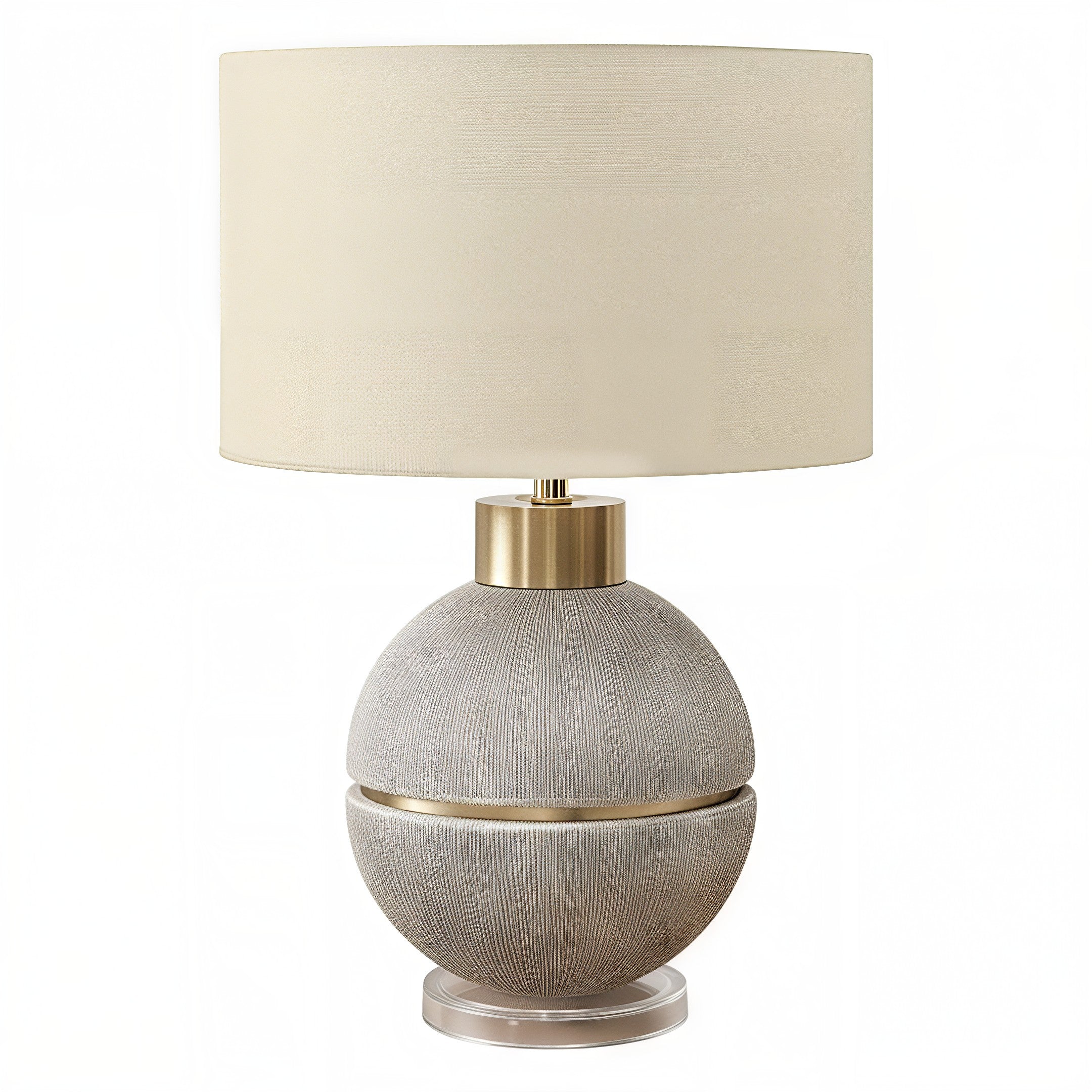 ORIONA LUX™ – TEXTURED GLOBE TABLE LAMP – I 9925