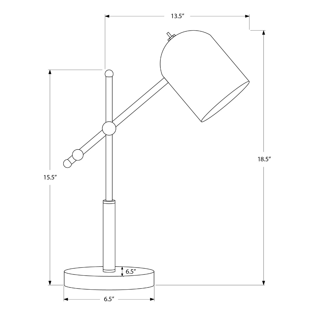 AURELION TASK™ – MODERN BRASS TABLE LAMP – I 9766