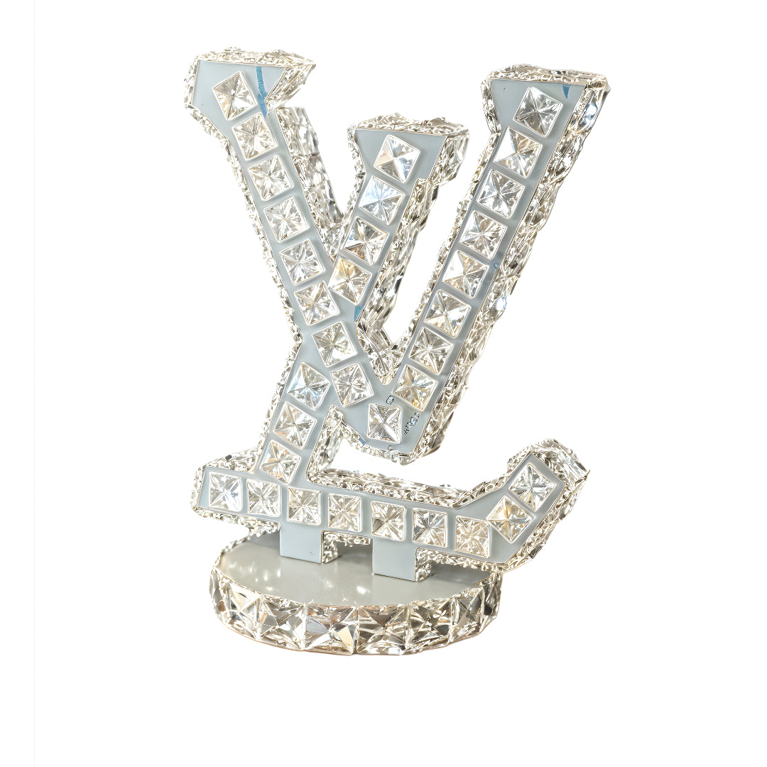 Louis Vuitton LV Crystal LED Table Lamp
