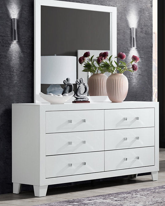 LUCIA-WHITE™ – 6-PIECE BEDROOM SET
